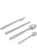 Alessi Rundes Modell 24-piece cutlery set - Silver