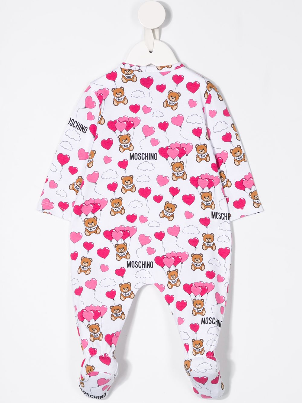 фото Moschino kids пижама с логотипом