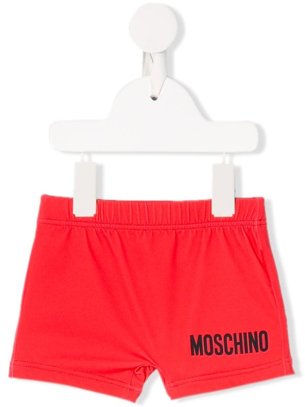 moschino teddy bear swim shorts