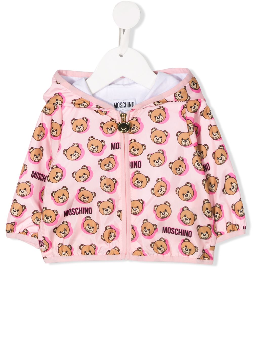 фото Moschino kids худи teddy bear на молнии