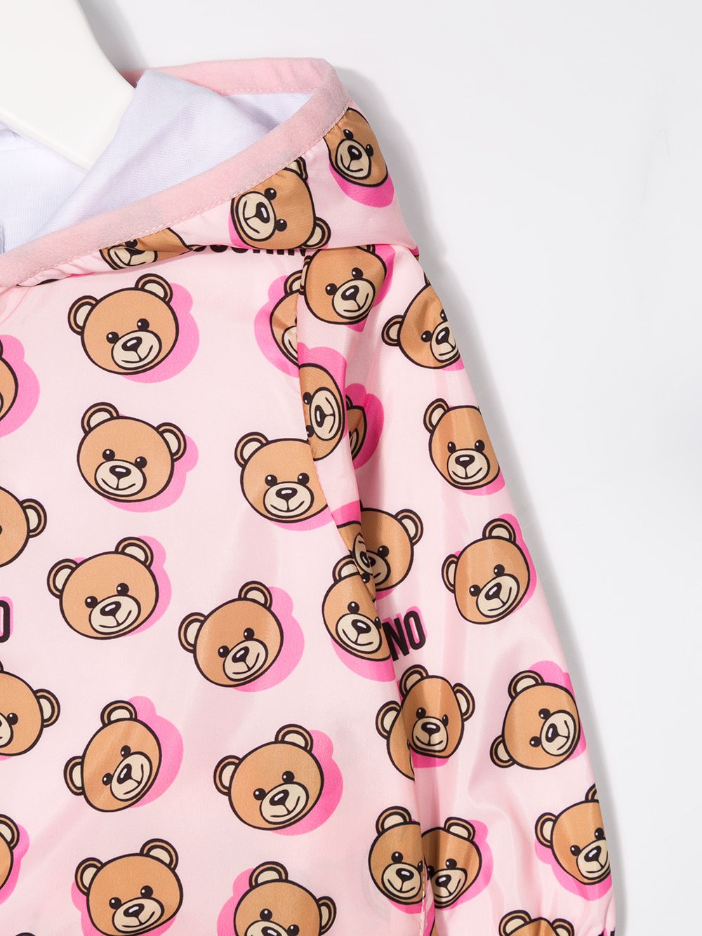 фото Moschino kids худи teddy bear на молнии