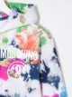 Moschino Kids هودي بسحاب وتأثير مصبوغ