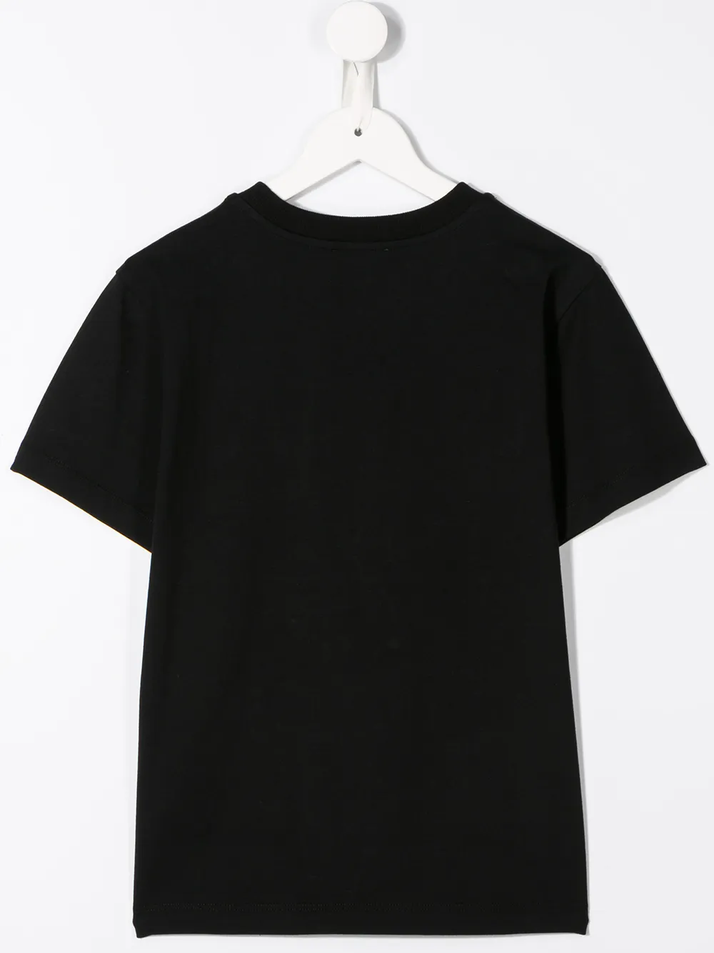 фото Moschino kids футболка с фактурным логотипом