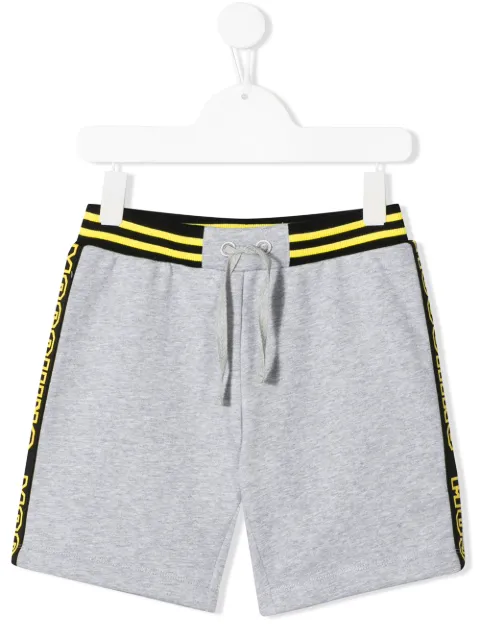 Moschino Kids shorts deportivos con logo