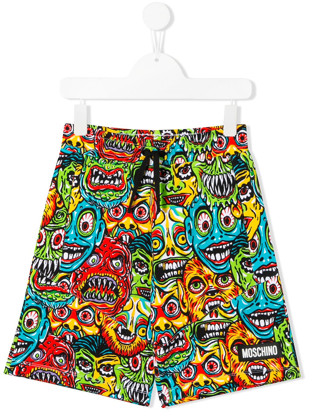 Shorts with hot sale monster face