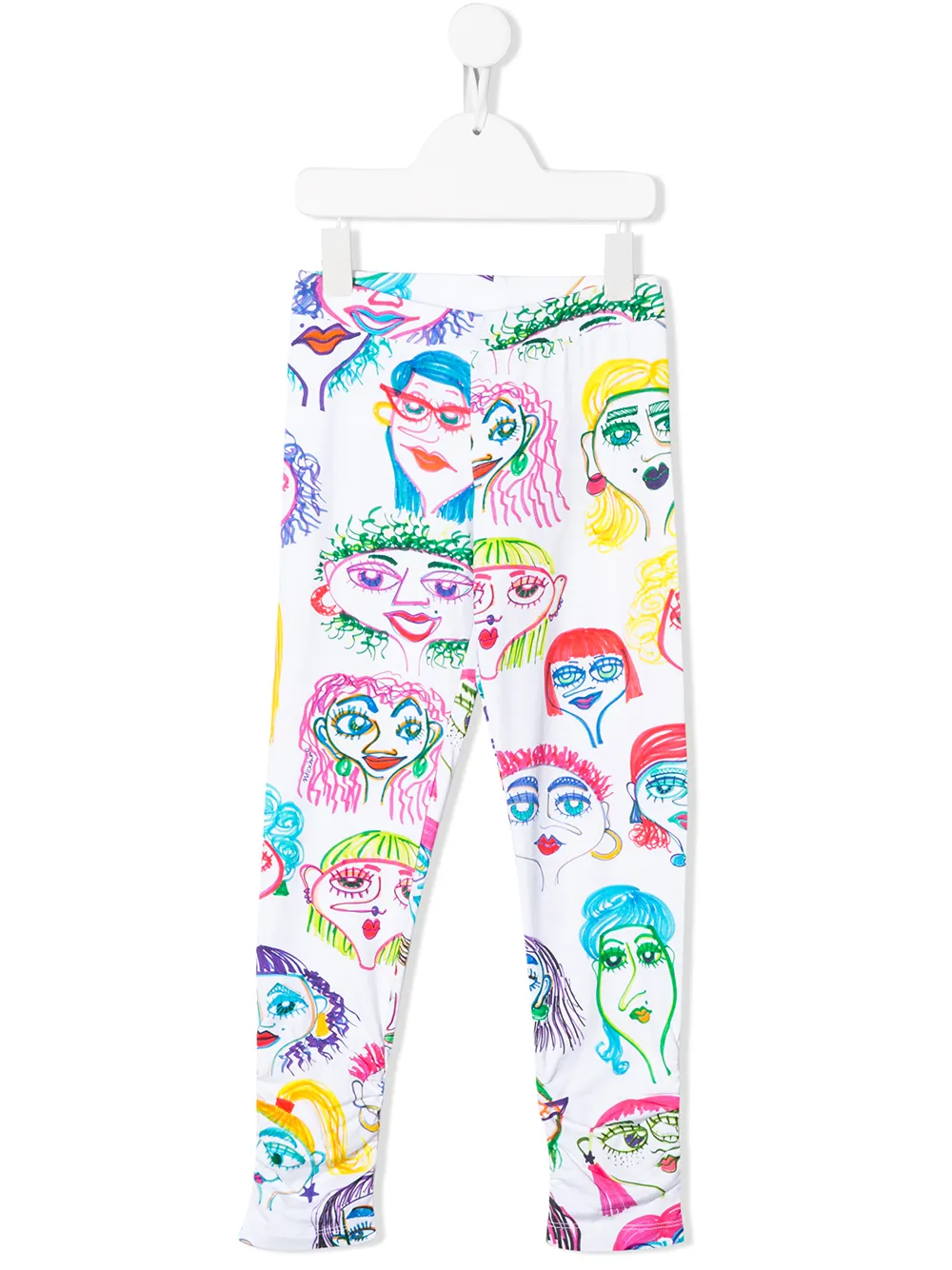 Moschino Kids TEEN all-over print leggings Moschino Kids TEEN all-over print leggings