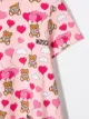 Moschino Kids فستان مطبوع بالكامل