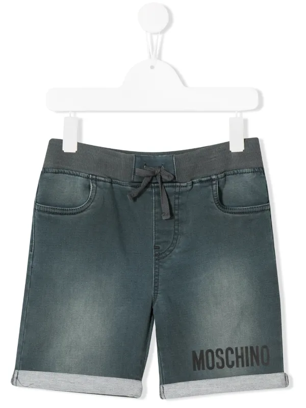 moschino denim shorts
