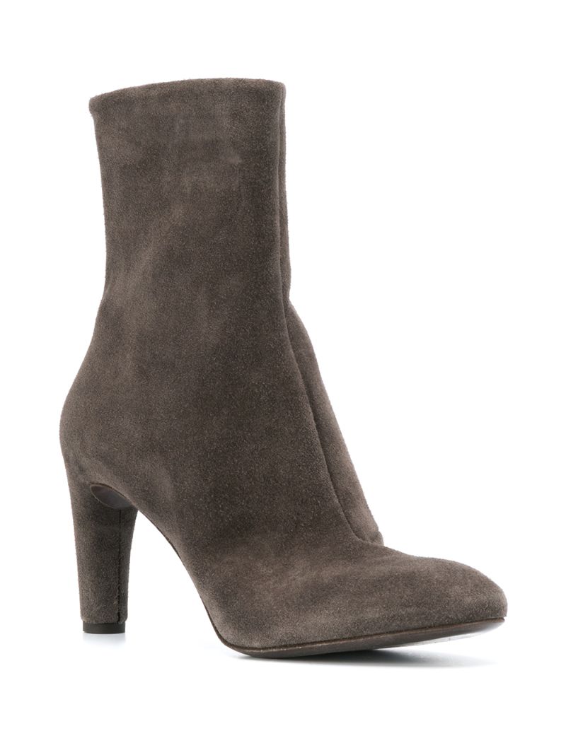 Shop Del Carlo 10828 Ankle Boots In Grey