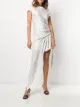 Image 2 of Alexander Wang asymmetric cap sleeve dress