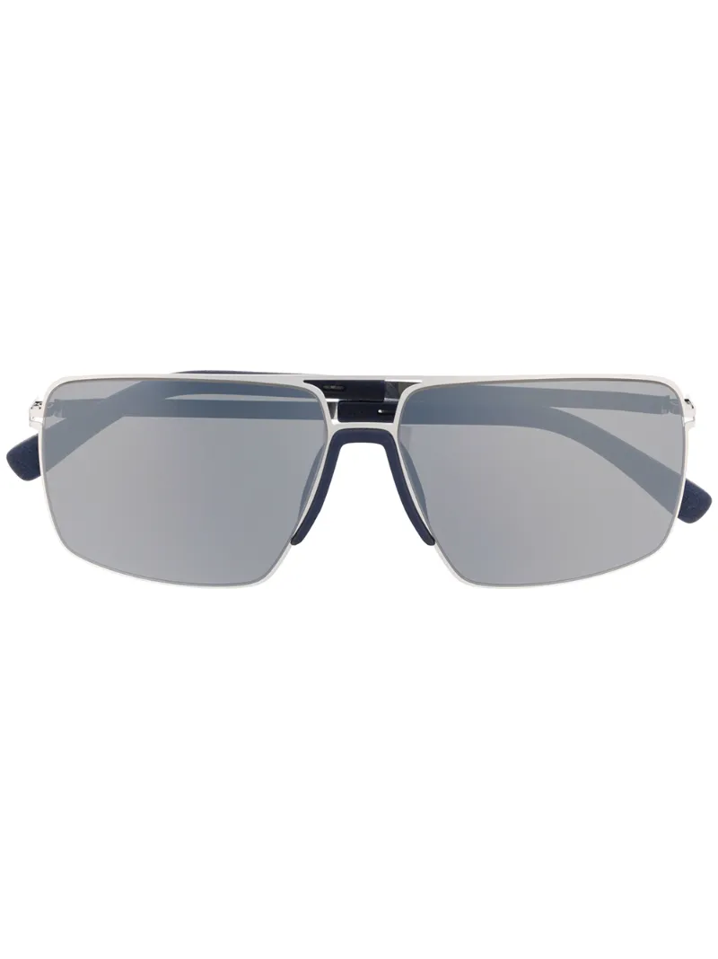 Click to view more detailed imagery on our partner's website Mykita Lotus Square Sunglasses In Blue