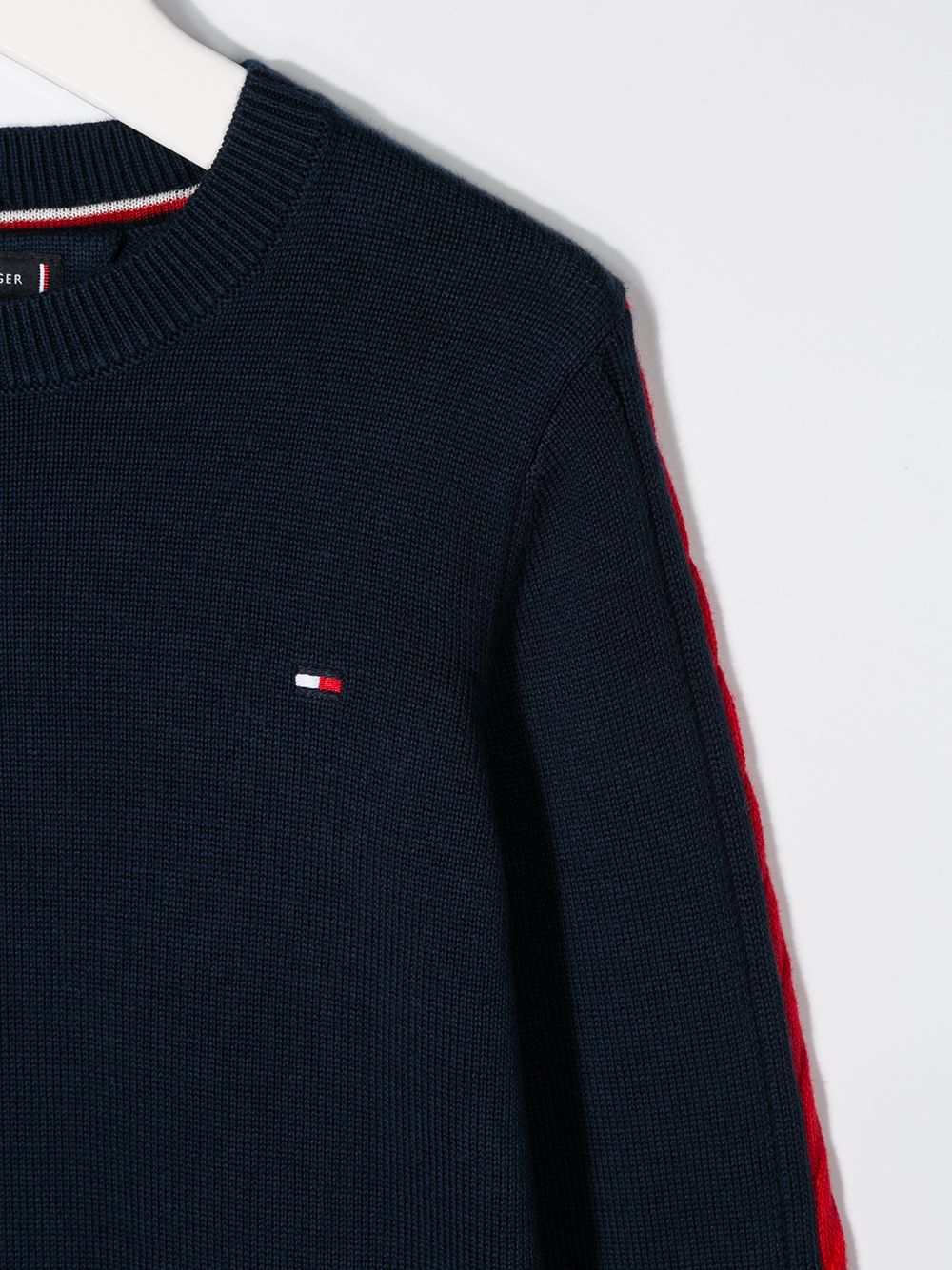 фото Tommy Hilfiger Junior джемпер в стиле колор-блок