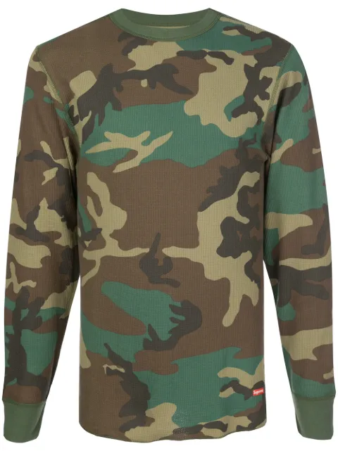 Supreme x Hanes crew neck thermal top
