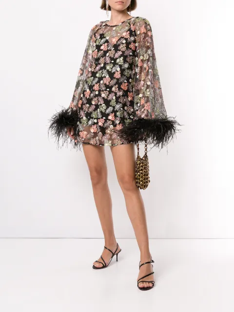 alice mccall feather dress