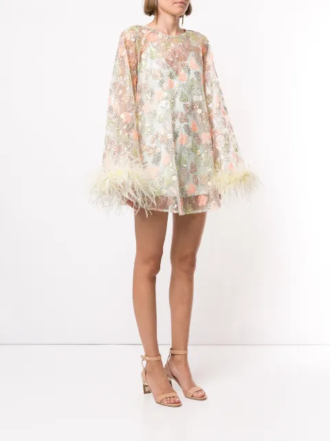 alice mccall feather dress