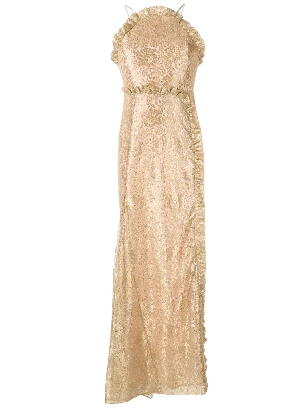 alice mccall gold dress