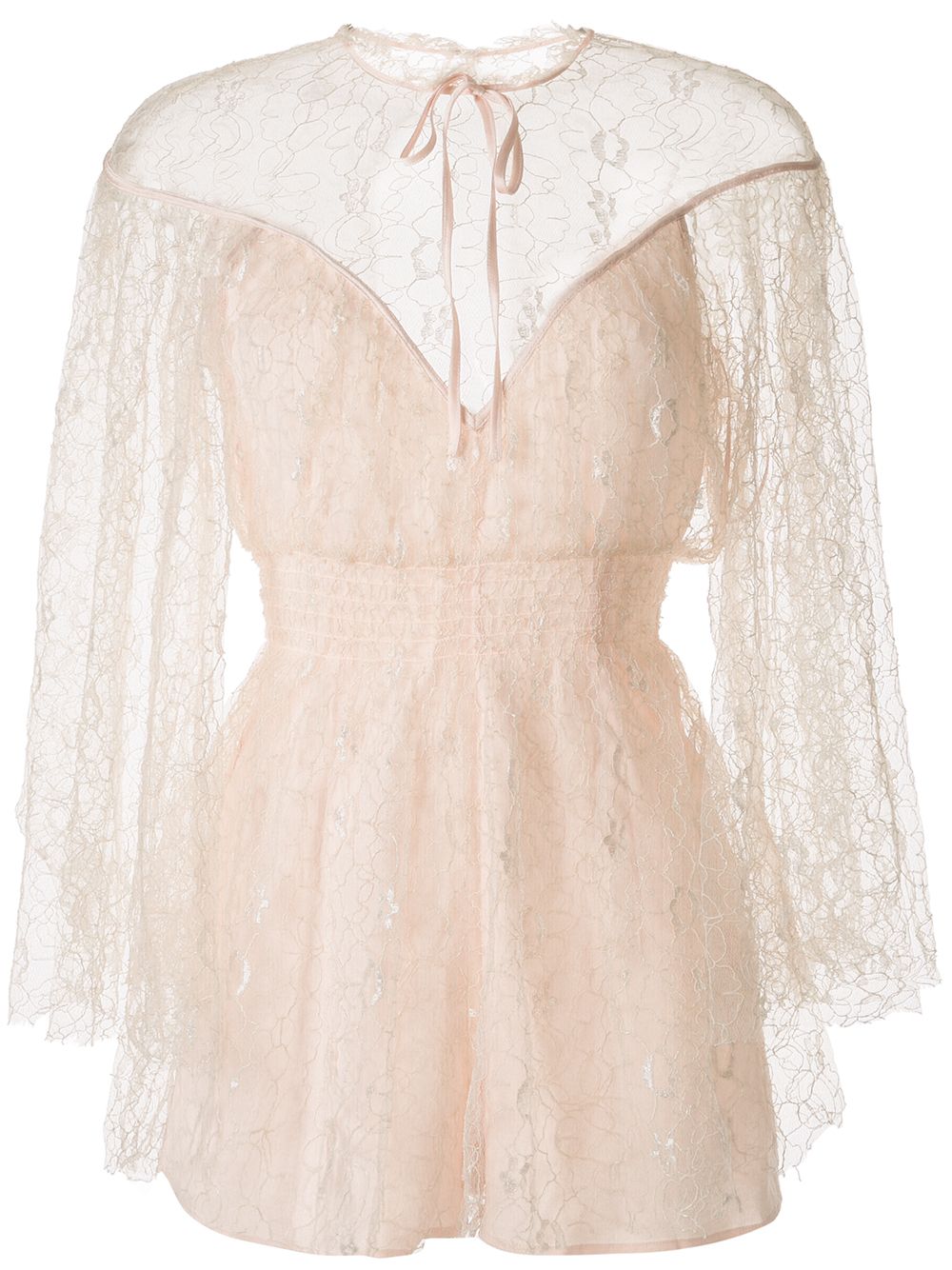 Alice Mccall Magicians Daughter Embroidered Playsuit In Pink