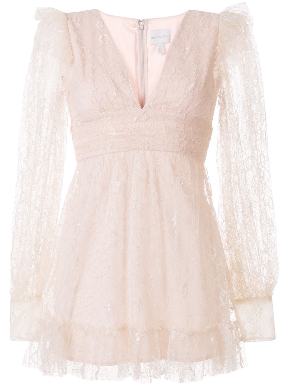 Alice Mccall Floyd Lace Mini Dress In Pink