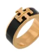 Tory Burch enamelled logo ring