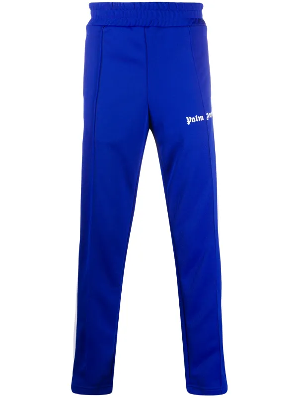 palm angels blue track pants