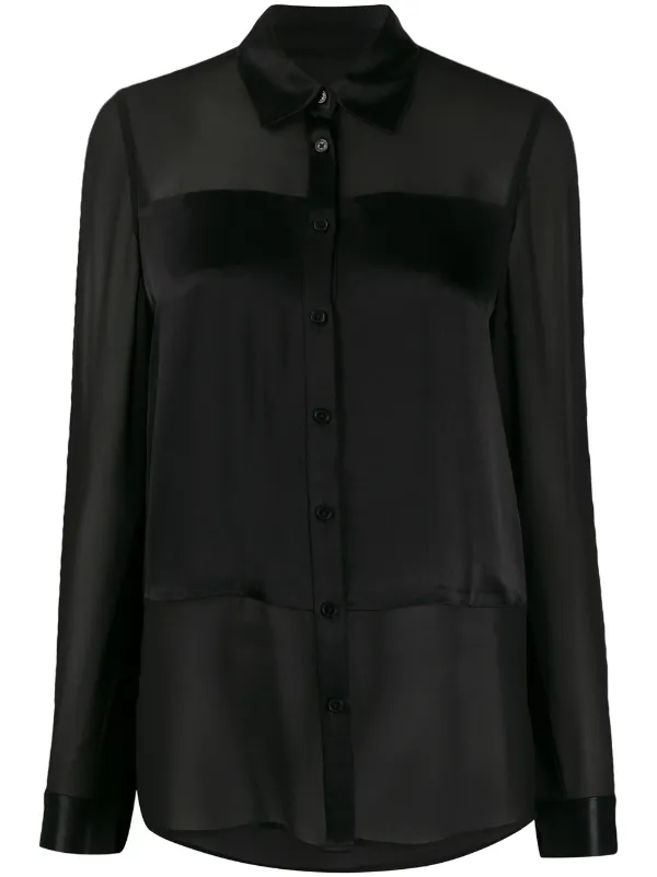 michael kors black blouse