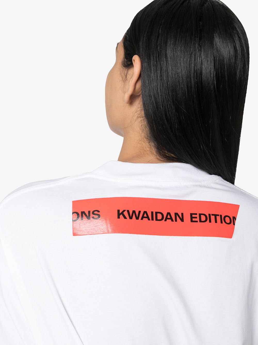 фото Kwaidan editions logo tape cotton t-shirt