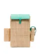 Image 1 of Natasha Zinko woven straw backpack