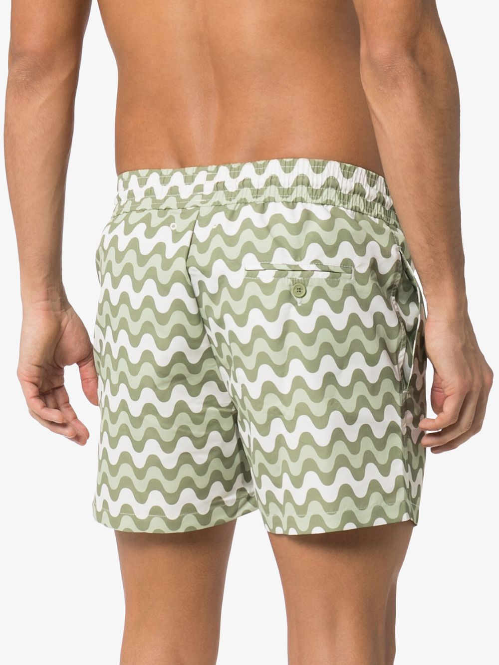 фото Frescobol carioca wave stripe swim shorts