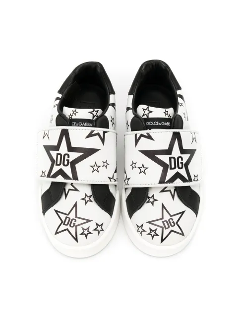 LEATHER SNEAKERS en Blanco de Hombre | Dolce\u0026Gabbana®