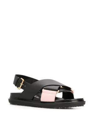 marni fussbett sandals black
