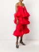 Christopher Kane فستان أورغانزا بكرانيش