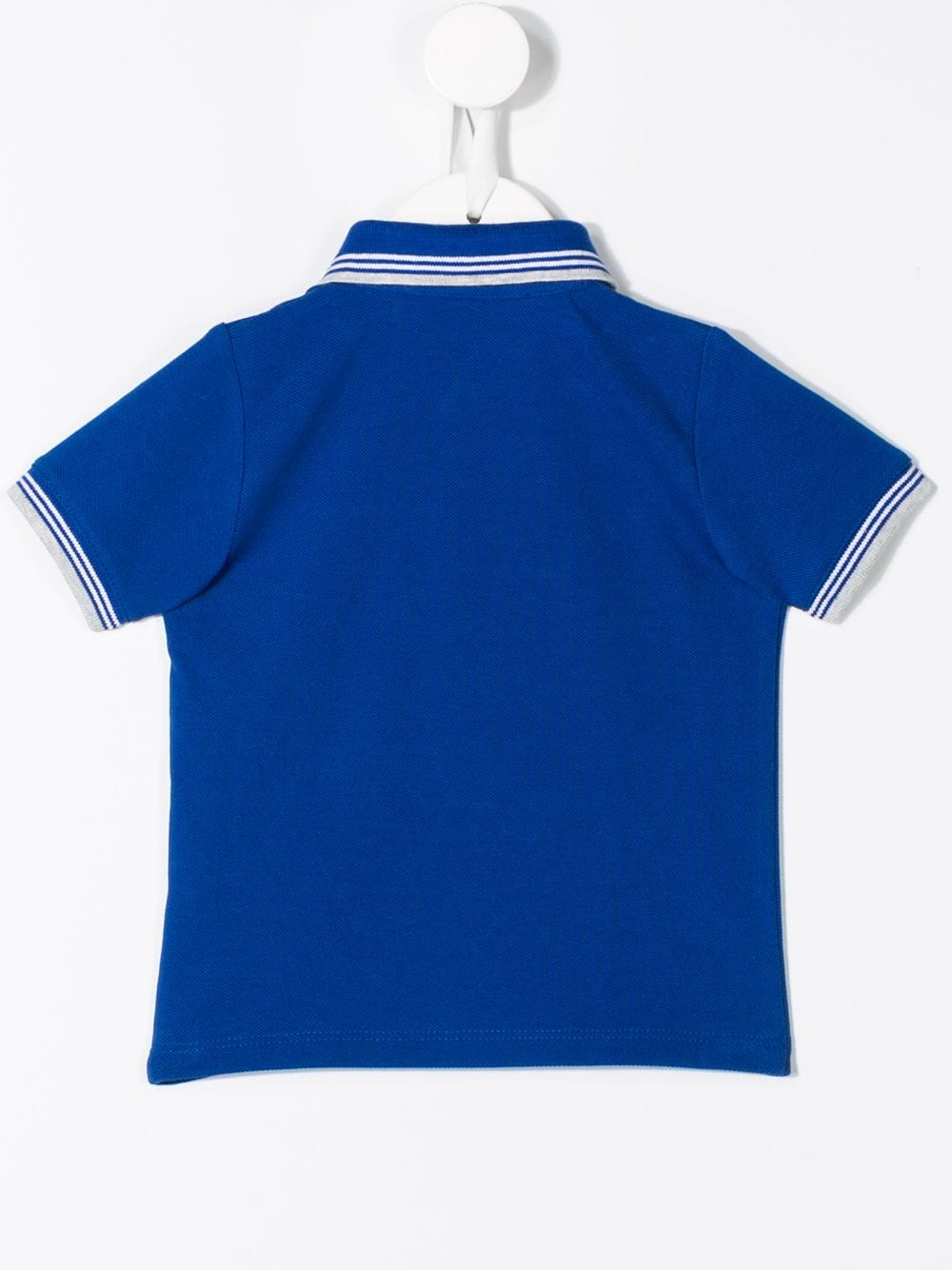 Shop Hugo Boss Embroidered Logo Polo Shirt In Blue