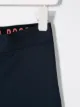 BOSS Kidswear cropped wide-leg trousers