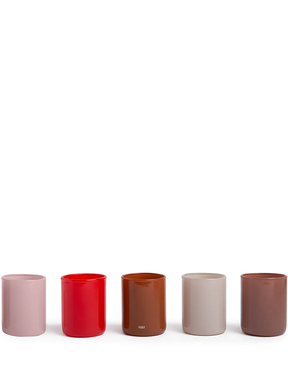 HAY комплект из пяти подставок под свечи