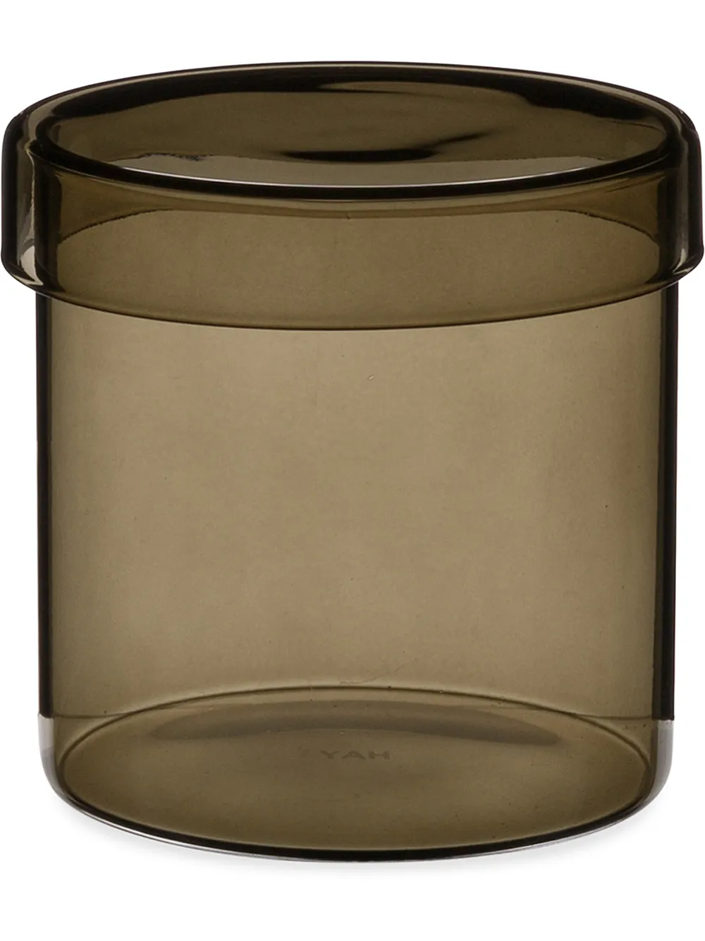 boîte en verre teinté