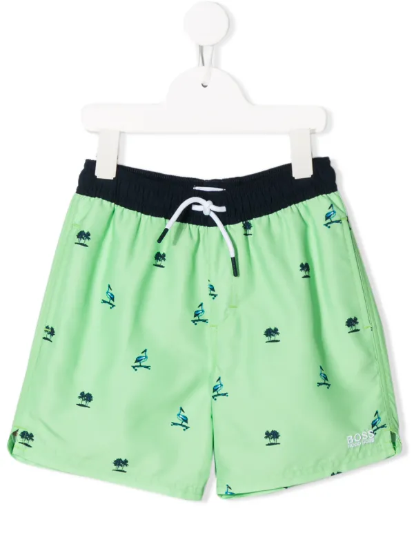 kids boss swim shorts