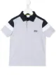 الصورة 1 من BOSS Kidswear قميص بولو متباين الألوان