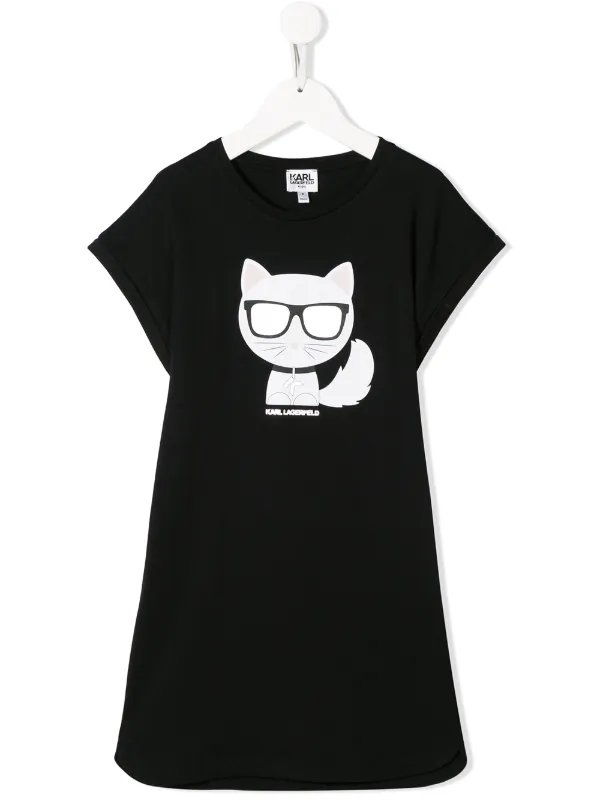 cat t shirt dress