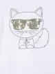 Karl Lagerfeld Kids Choupette print T-shirt