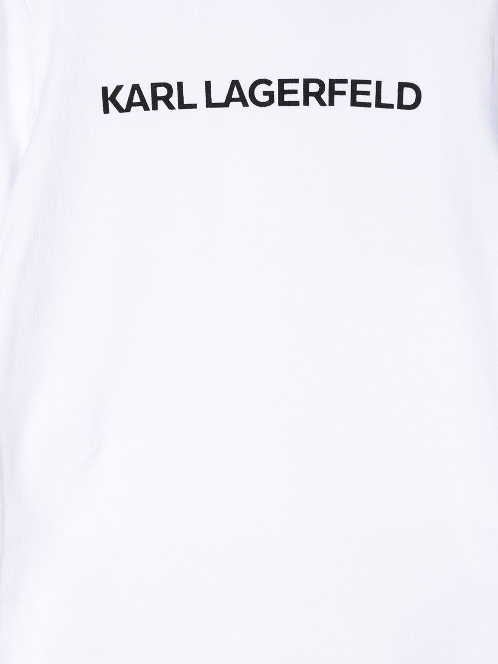 фото Karl lagerfeld kids комбинезон для новорожденного с логотипом