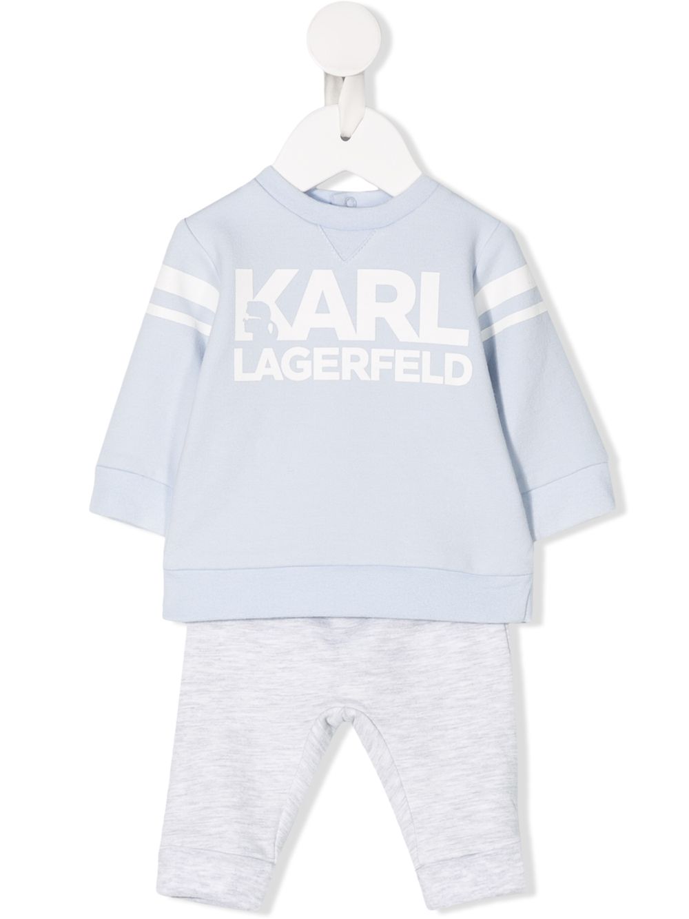 фото Karl lagerfeld kids спортивный костюм с логотипом