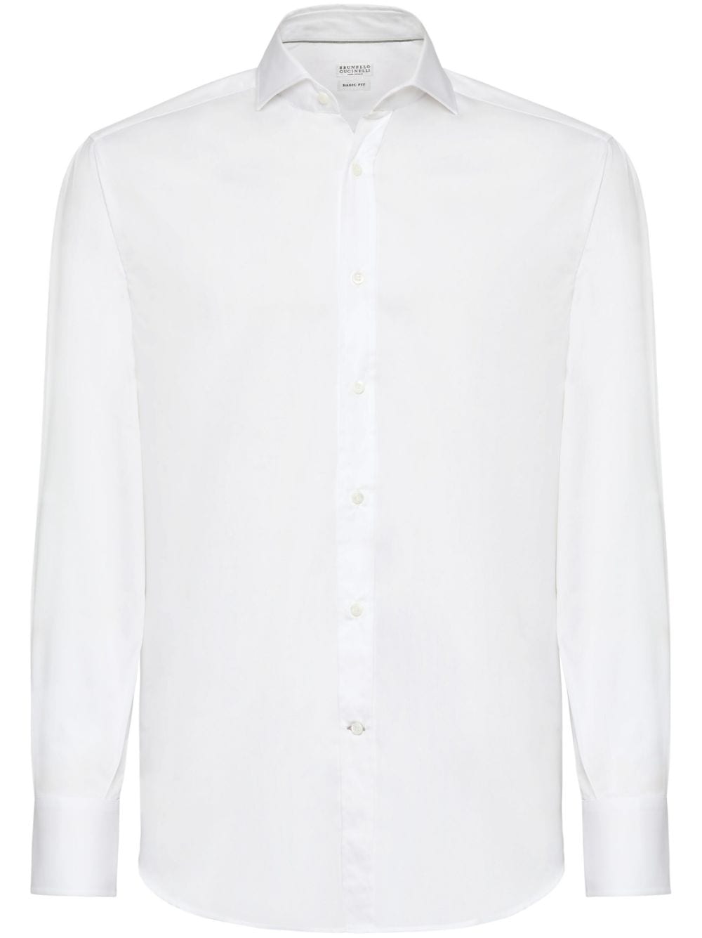 Shop Brunello Cucinelli Classica Button-up Shirt In White