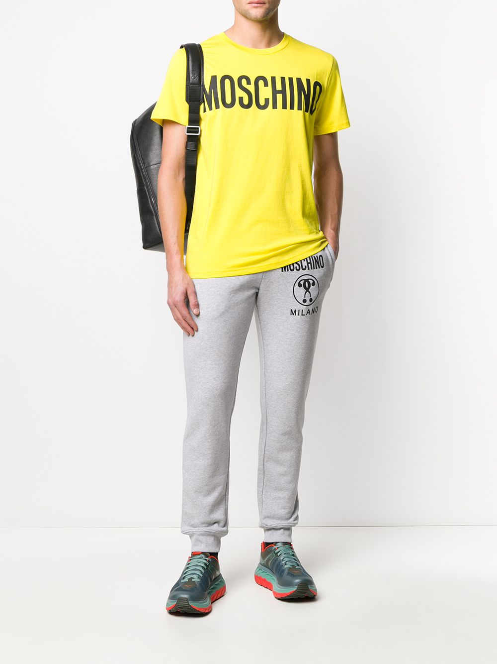 фото Moschino спортивные брюки с логотипом