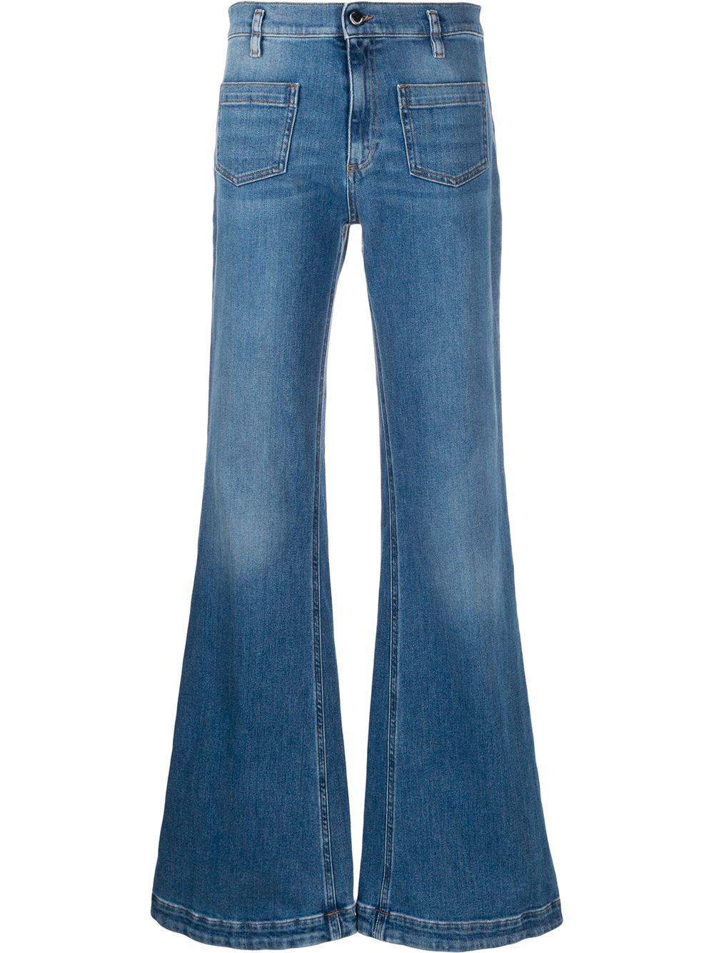 фото Redvalentino расклешенные джинсы средней посадки