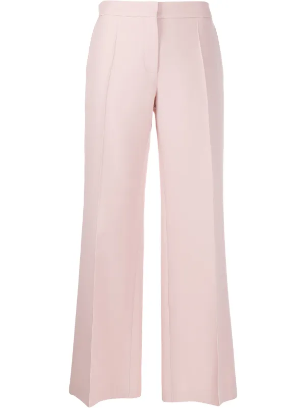 tailored flared trousers