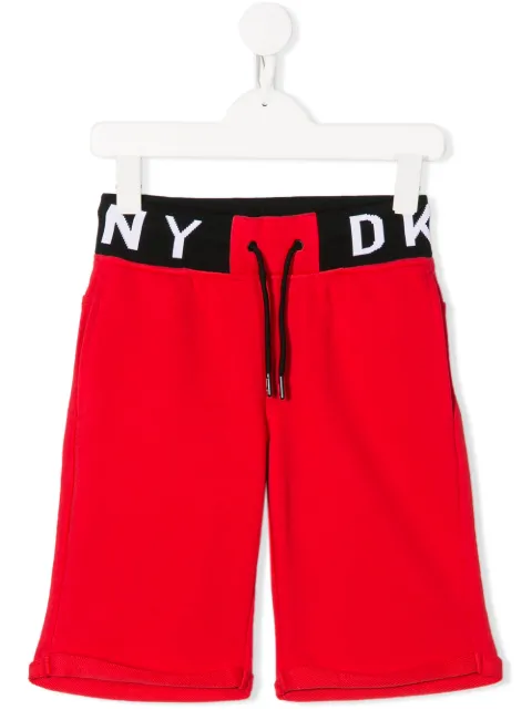 Dkny Kids bermudas con cordones y logo