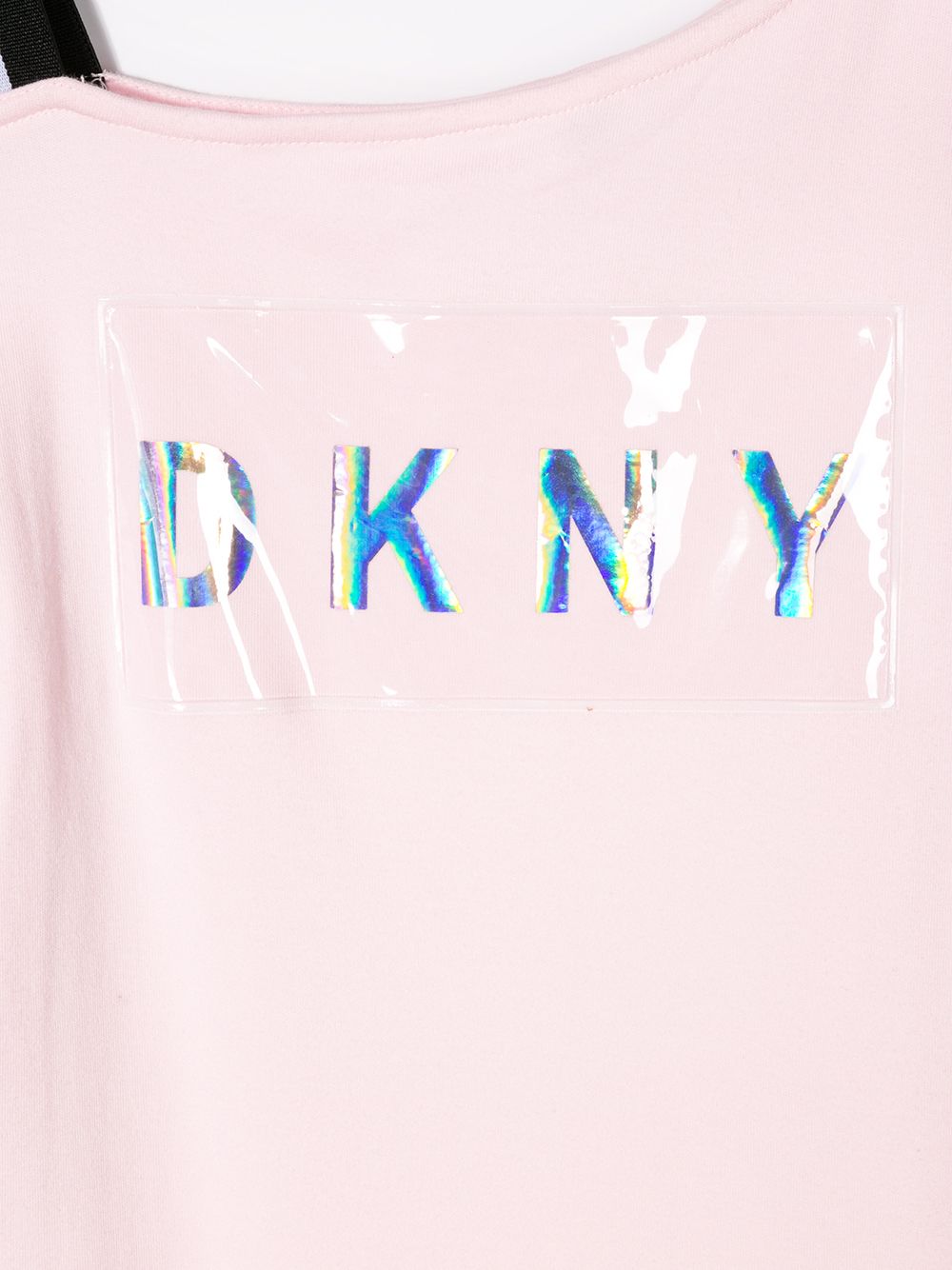 фото Dkny kids платье асимметричного кроя с логотипом