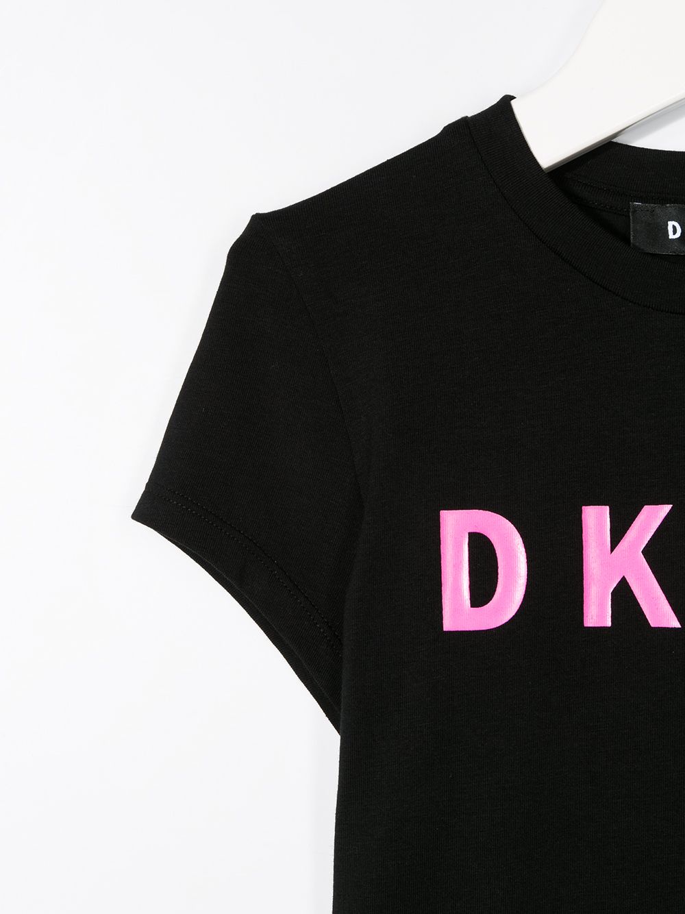 фото Dkny kids футболка с логотипом и рукавами кап