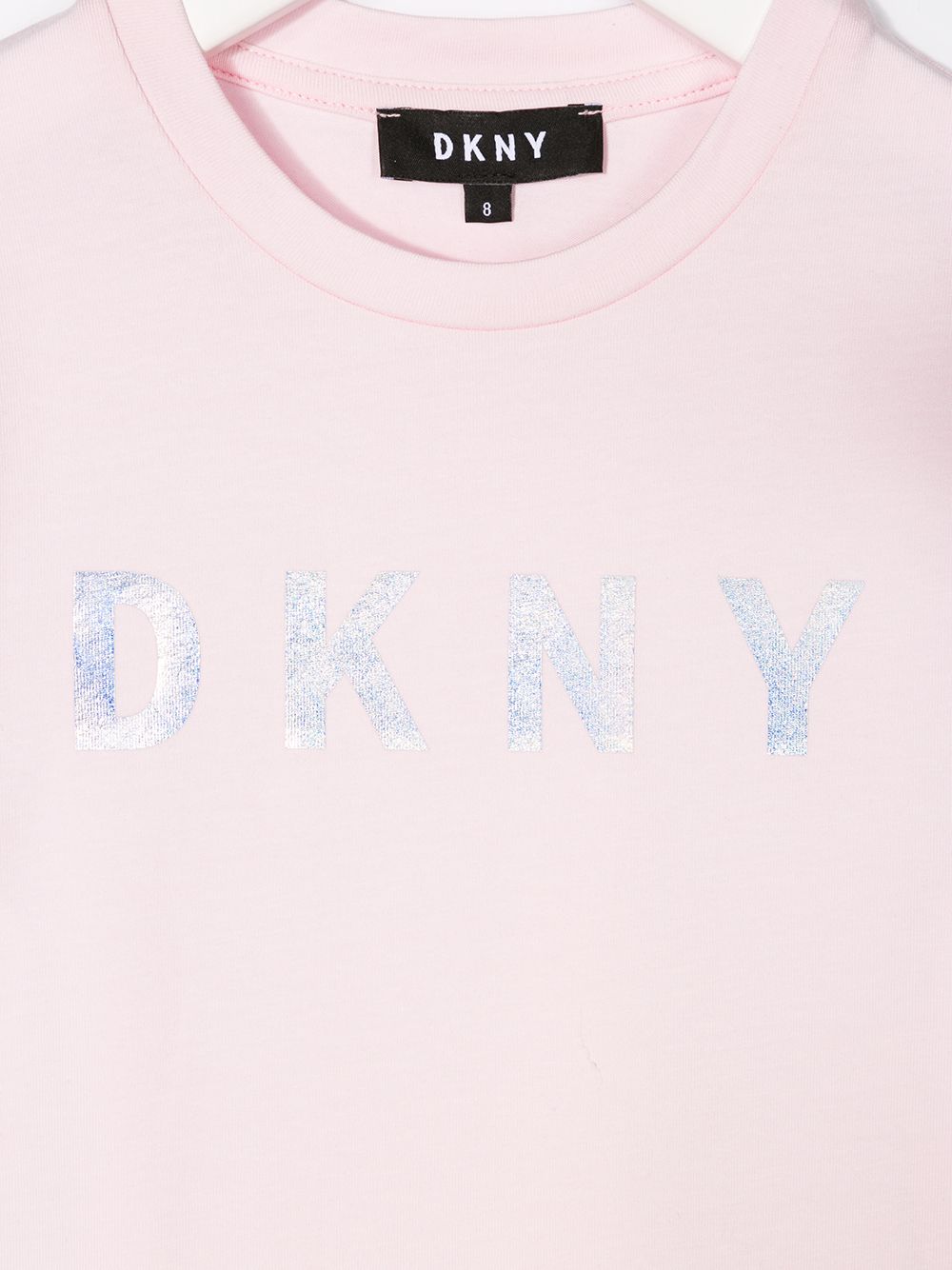 фото Dkny kids футболка свободного кроя с логотипом