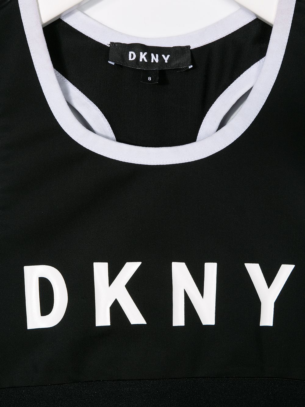 фото Dkny kids укороченный топ с логотипом